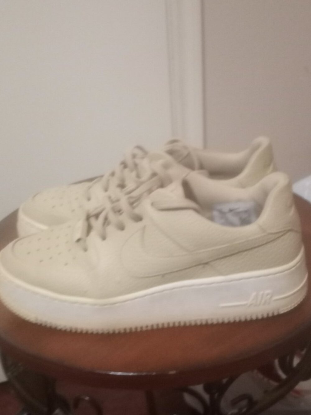 Nike Sneakers Womens Size 8 AF1 Sage Low 2 Desert Ore White CT0012 200 Shoes - Picture 9 of 14